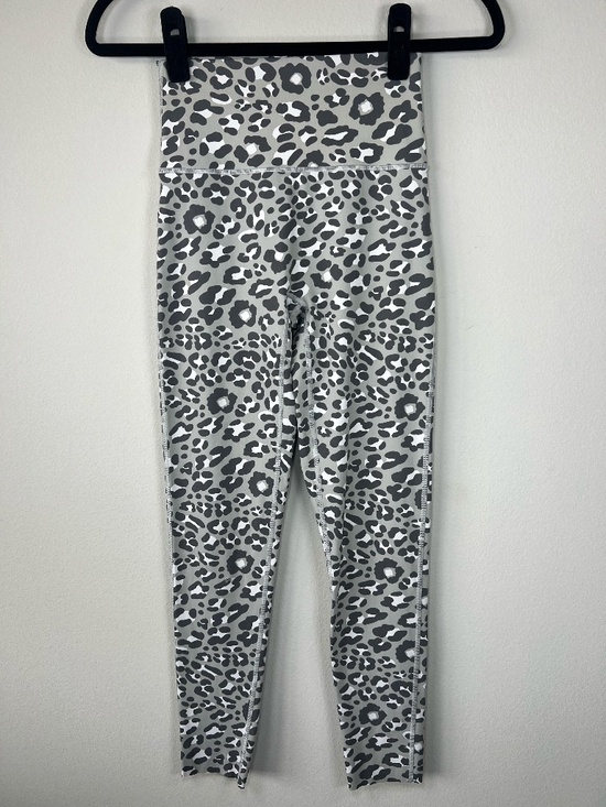 Offline Pants - Offline by Aerie Goals 7/8 High Rise Leggings Gray  Cheetah Yoga Pilates FLAW Sm